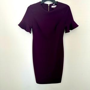 Calvin Klein Plum Business Dress Size 4